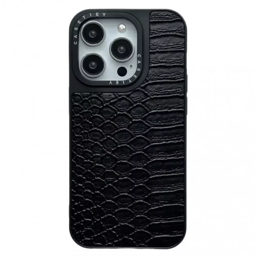 Casetify Crocodile TPU Case iPhone 14 Plus — Black