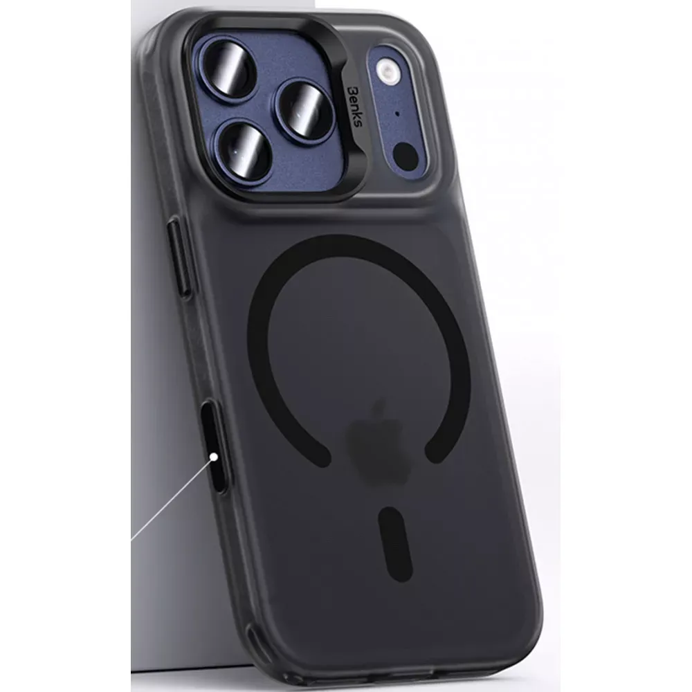 Benks Lucid Armor Magnetic case — iPhone 17 Pro  — Black — Benks Apple iPhone 17 Pro