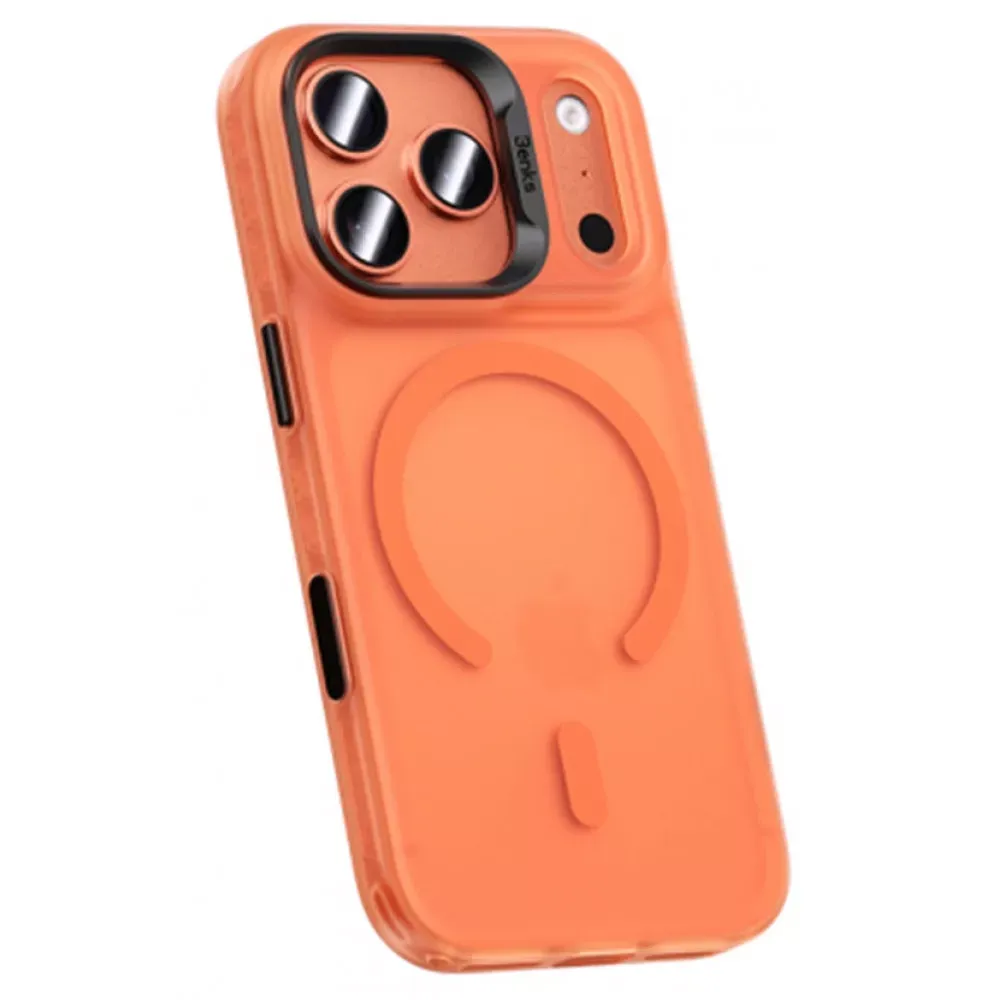Benks Lucid Armor Magnetic case — iPhone 17 Pro Max — Orange — Benks Apple iPhone 17 Pro Max