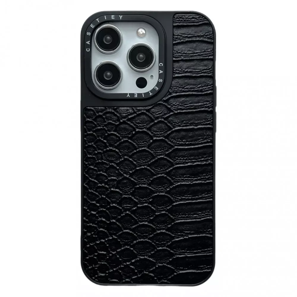 Casetify Crocodile TPU Case iPhone 14 Pro — Black