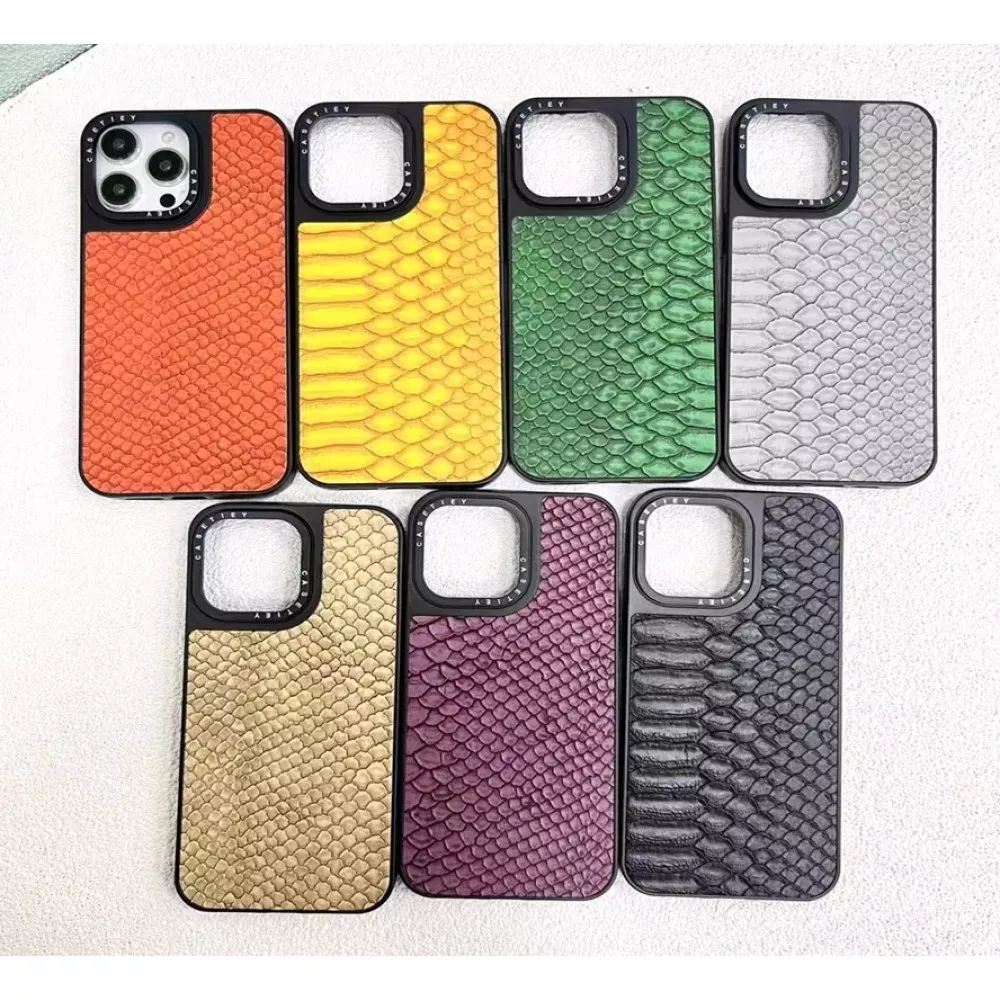 Casetify Crocodile TPU Case iPhone 14 — Black - фото 3