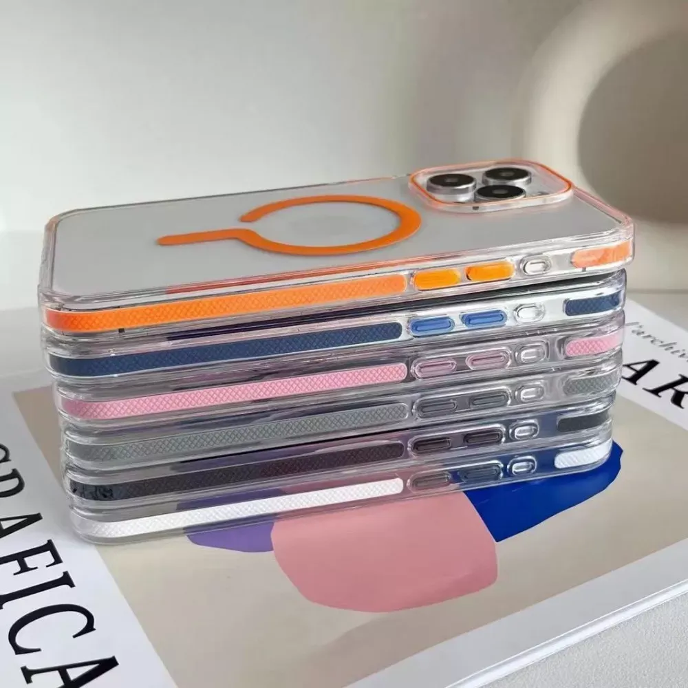 Colorful Case With Magsafe — iPhone 12 / 12 Pro — Pink — фото 3