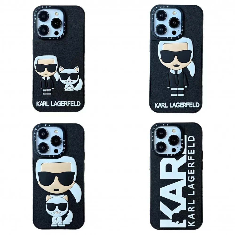 Casetify Karl Lagerfeld TPU Case iPhone 13 Pro — 204 - фото 3