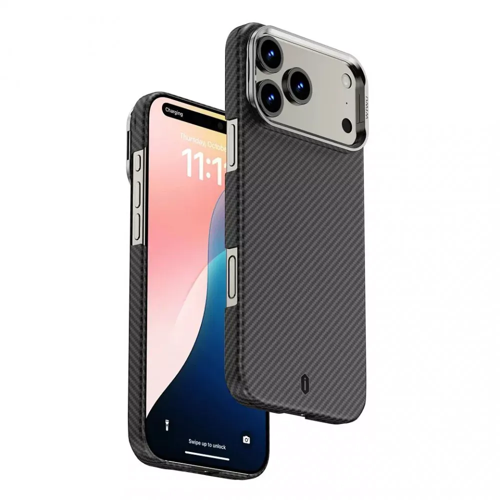 Wiwu Aramid Air Case With MagSafe DCC-206 — iPhone 17 Air  — Black — Wiwu Apple iPhone 17 Air