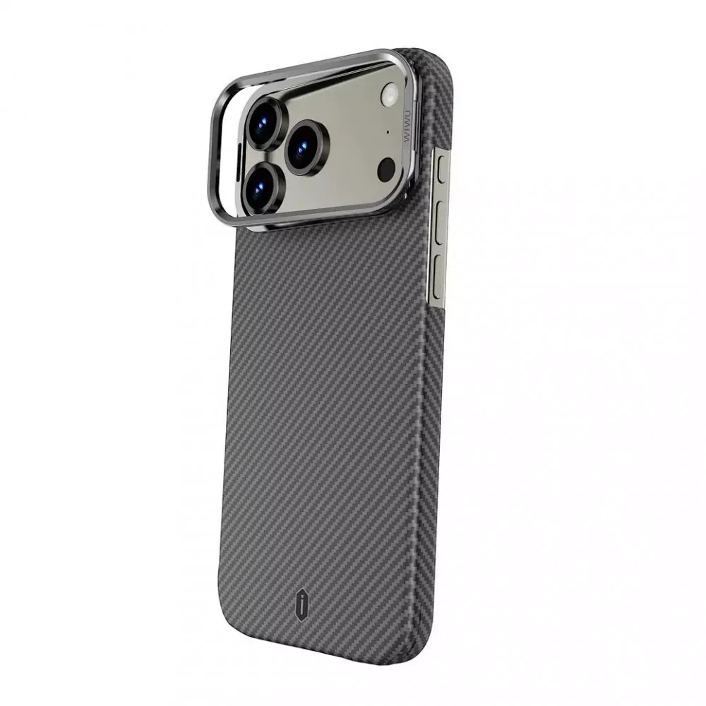 Wiwu Aramid Air Case With MagSafe DCC-206 — iPhone 17 Air — Black — фото 3