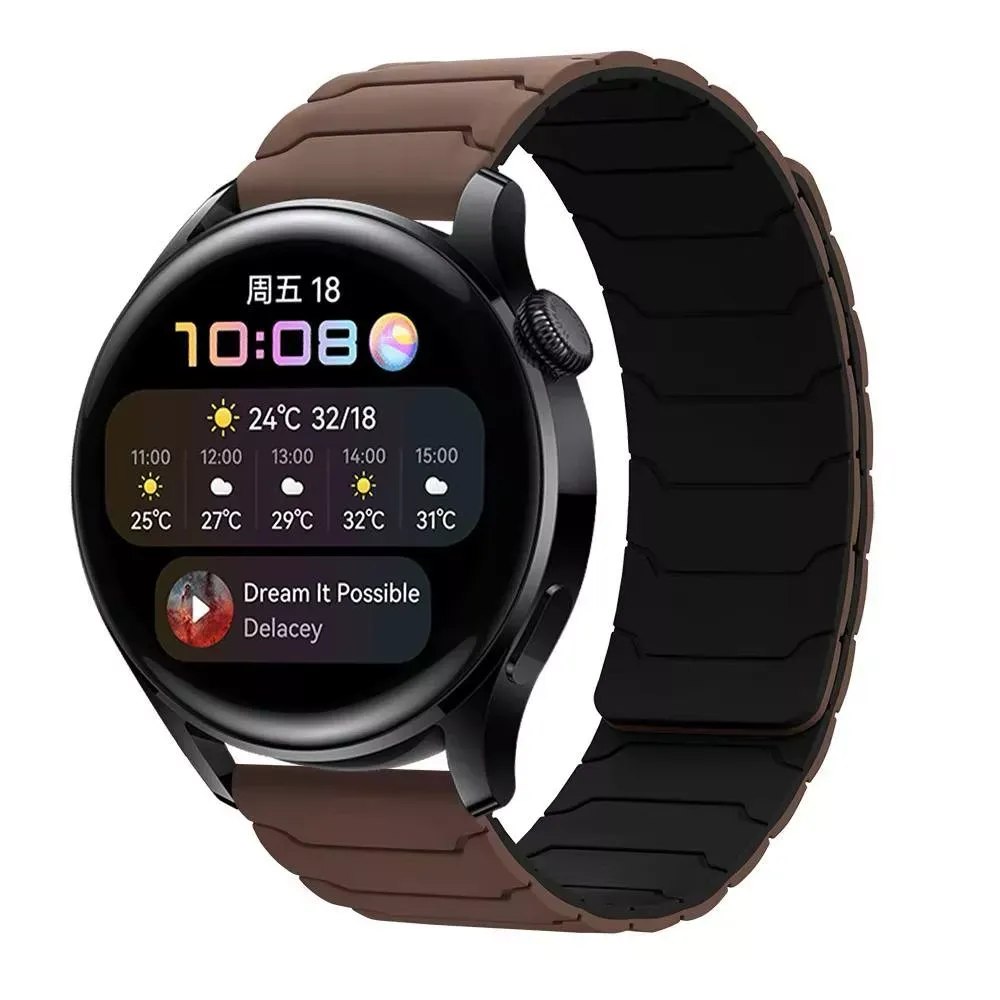 Ремінець Armor Magnetic Band Універсальний 20 mm — Chocolate&Black