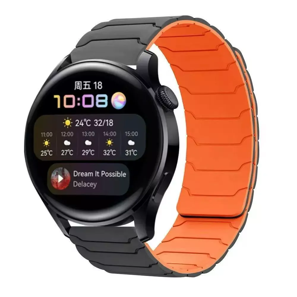 Ремінець Armor Magnetic Band Універсальний 22 mm — Grey&Orange — Различные
