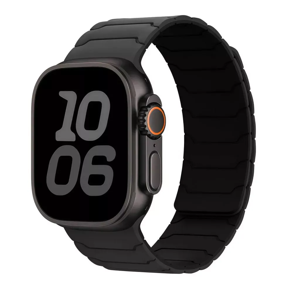 Ремінець Armor Magnetic Band — Apple Watch 38 mm | 40 mm | 41 mm — Black&Gray