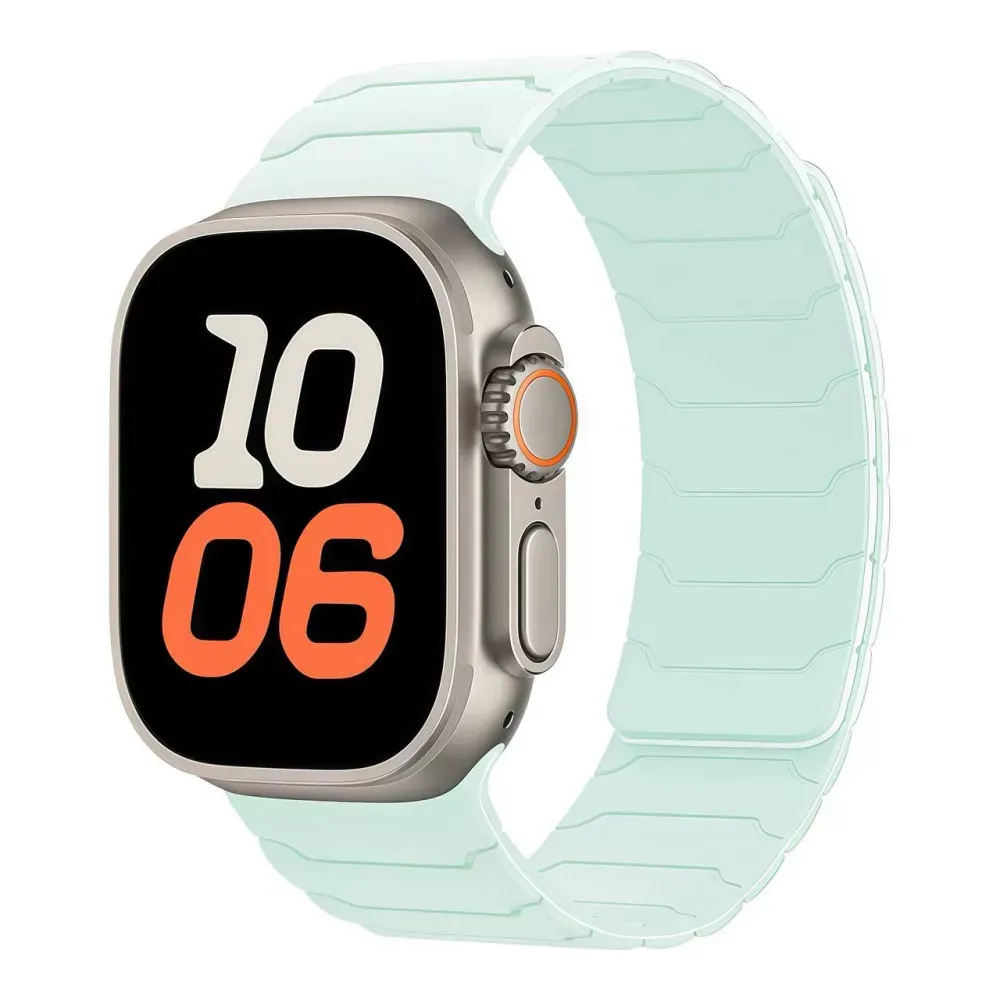 Ремінець Armor Magnetic Bracelet Apple Watch 42 mm 44 mm 45 mm 49 mm — Peppermint Green