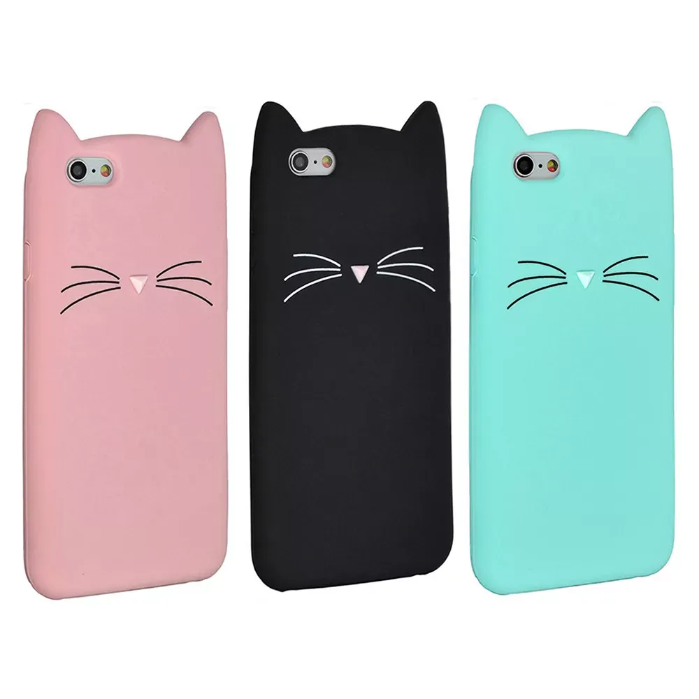 Catlike TPU Case iPhone 7 ; 8 — Pink - фото 3