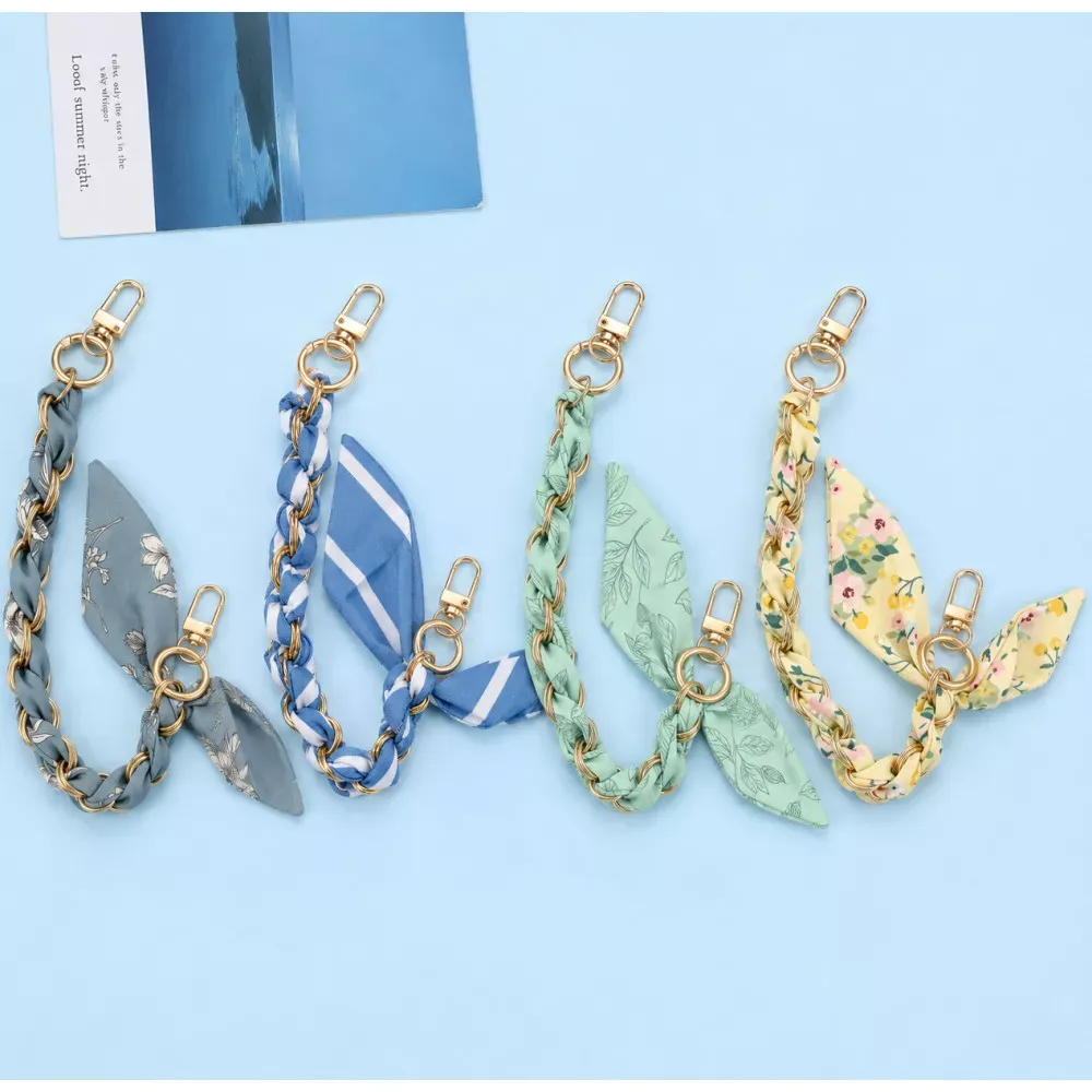 Шнурок на руку Silk Scarf — Mint — фото 3
