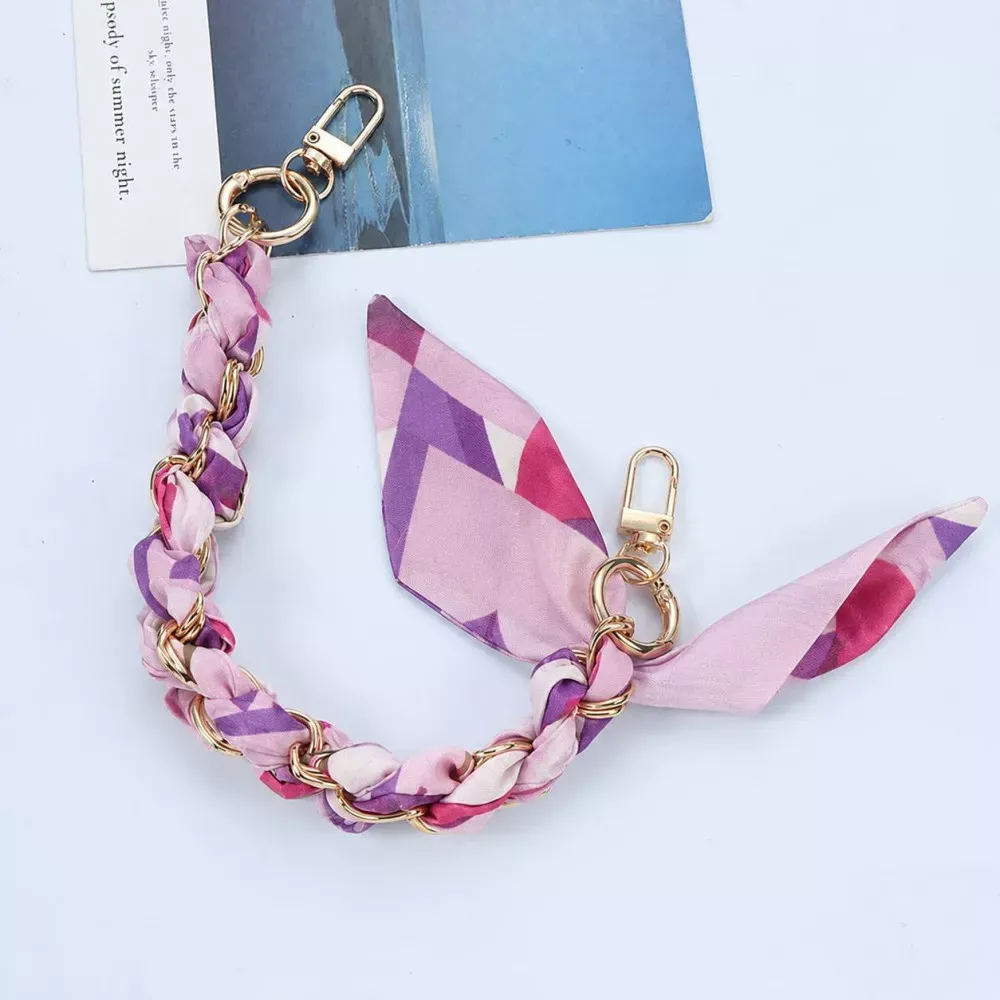 Шнурок на руку Silk Scarf — Purple
