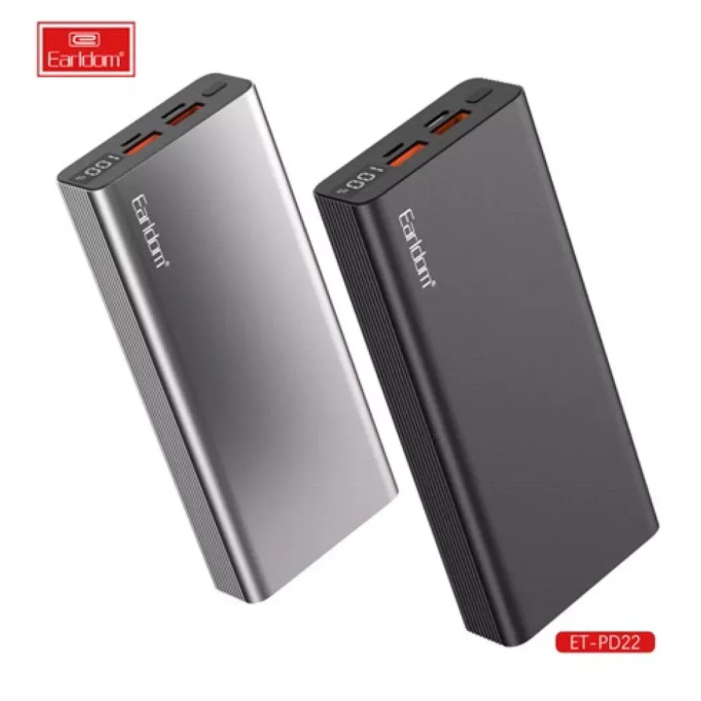 Power Bank 20000 mAh — Earldom ET-PD22