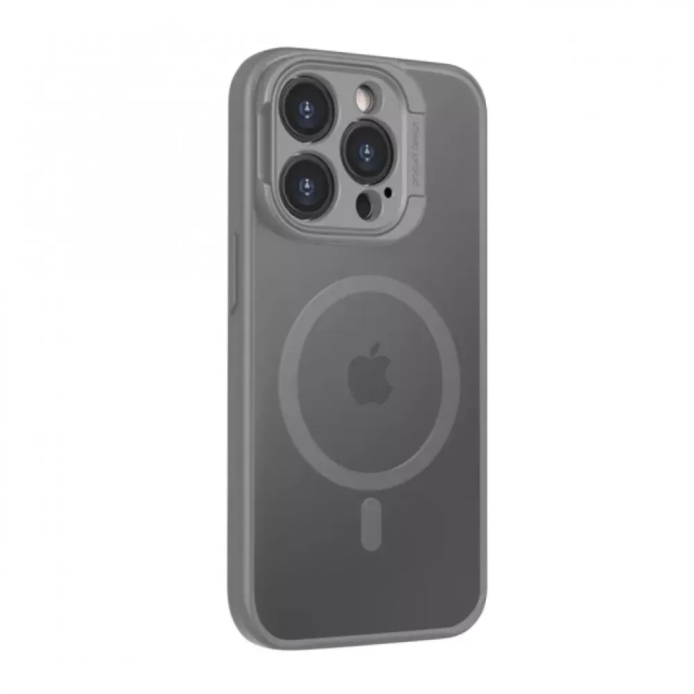Rock Guard Foldable Series TPU Case with Magsafe iPhone 15 Pro Max — Titanium Grey — Rock Apple iPhone 15 Pro Max