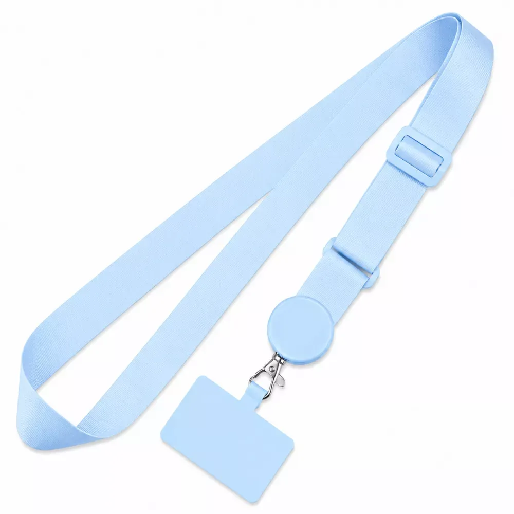 Шнурок на шею Round Clip — Blue