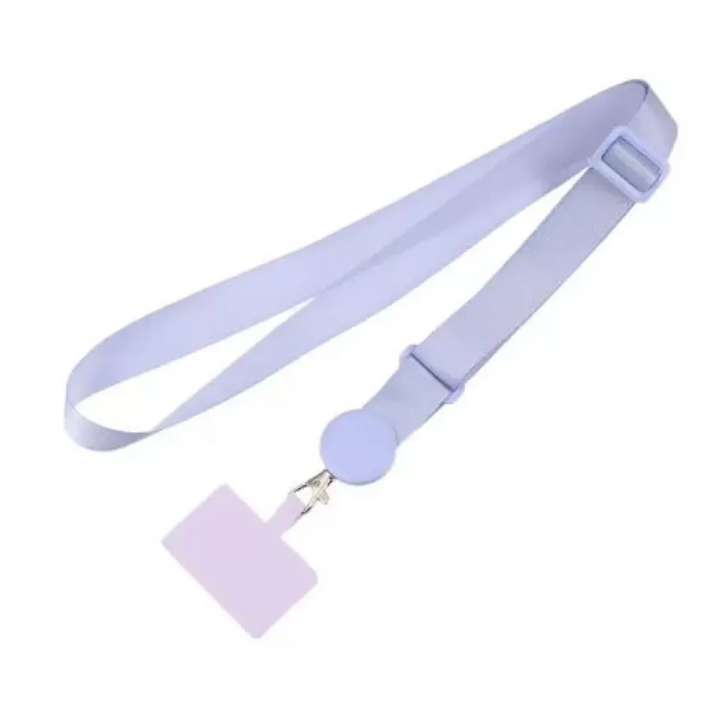 Шнурок на шею Round Clip — Light Blue