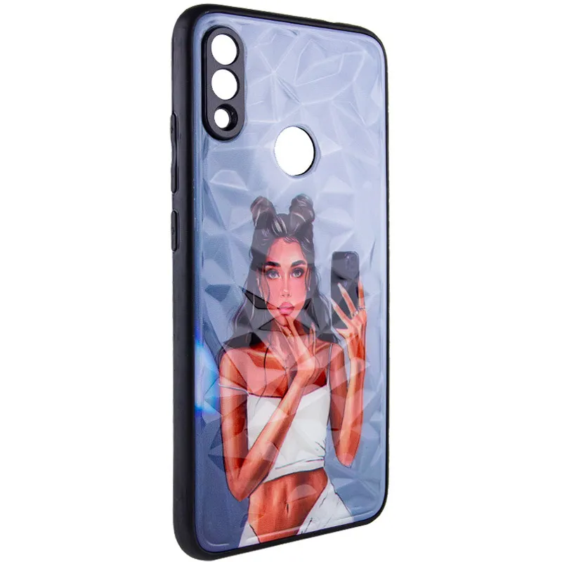 TPU+PC чохол Prisma Ladies для Xiaomi Redmi Note 7 / Note 7 Pro / Note 7s Black in White — фото 3