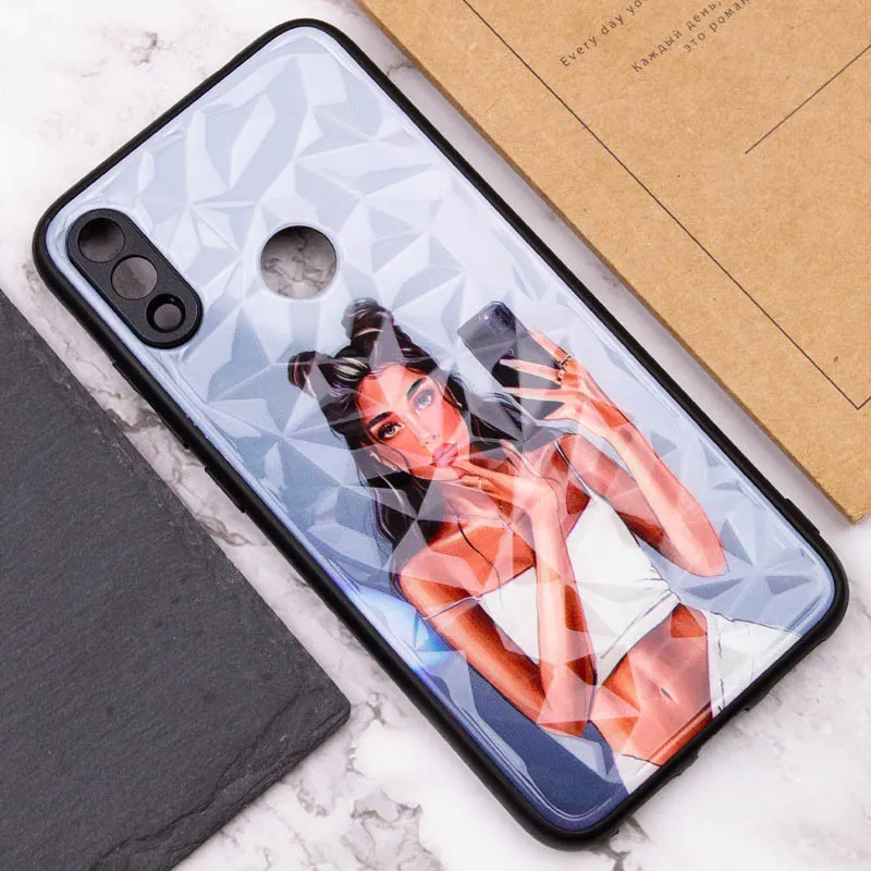 TPU+PC чохол Prisma Ladies для Xiaomi Redmi Note 7 / Note 7 Pro / Note 7s Black in White — фото 4