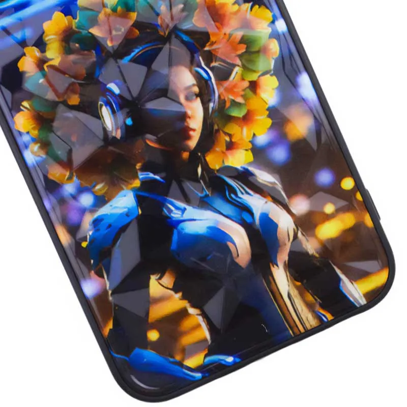 TPU+PC чохол Prisma Ladies для Xiaomi Redmi Note 7 / Note 7 Pro / Note 7s Cyberpunk — фото 3