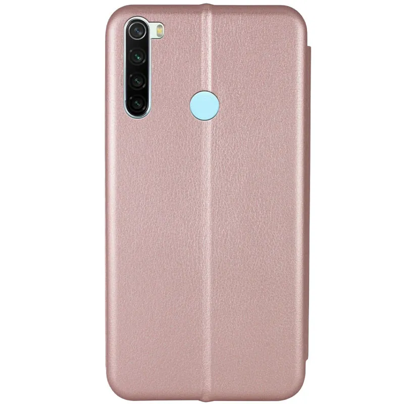 Шкіряний чохол-книжка Classy для Xiaomi Redmi Note 8T Rose Gold — фото 3