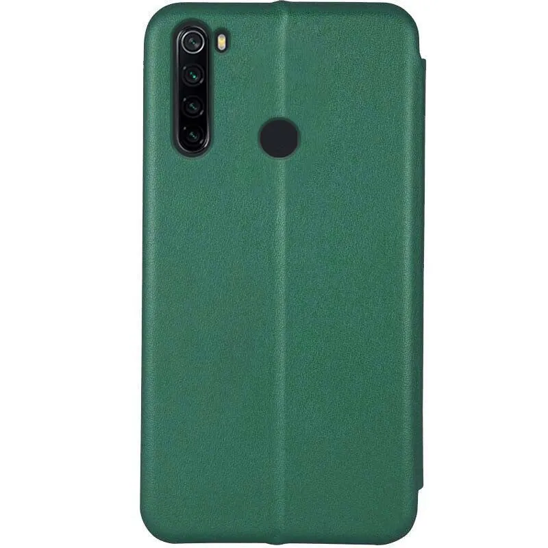 Шкіряний чохол-книжка Classy для Xiaomi Redmi Note 8T Зелений — фото 2