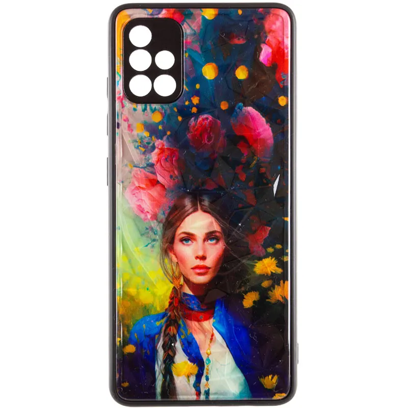 TPU+PC чохол Prisma Ladies для Samsung Galaxy A51 Peonies — фото 2