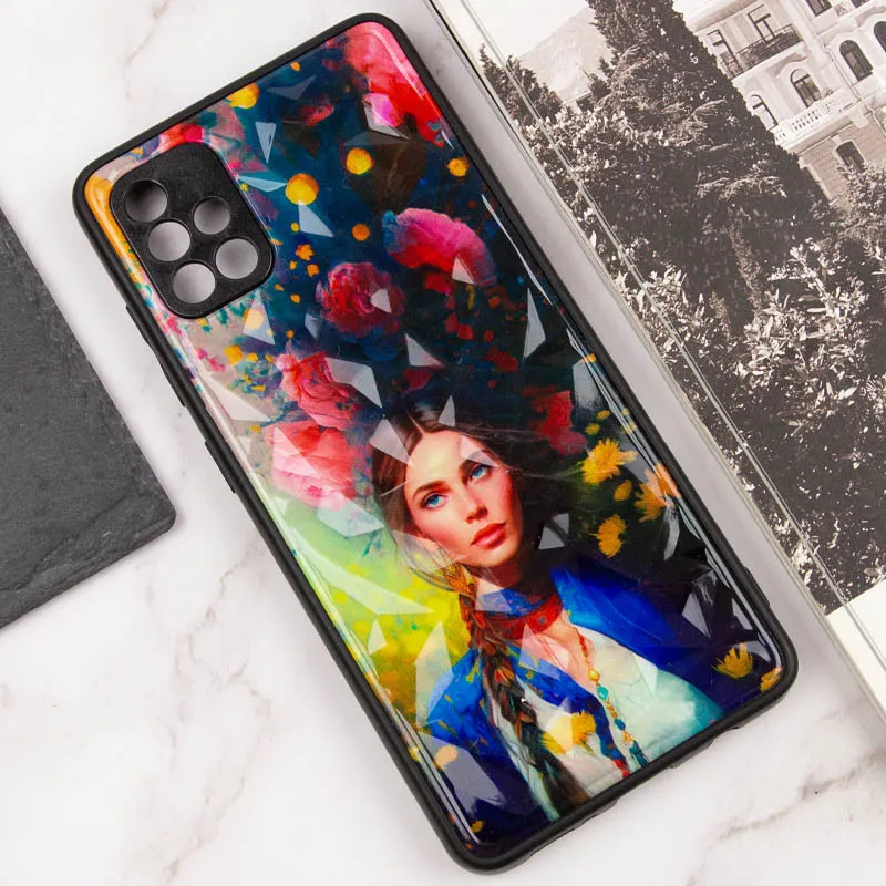 TPU+PC чохол Prisma Ladies для Samsung Galaxy A51 Peonies — фото 4