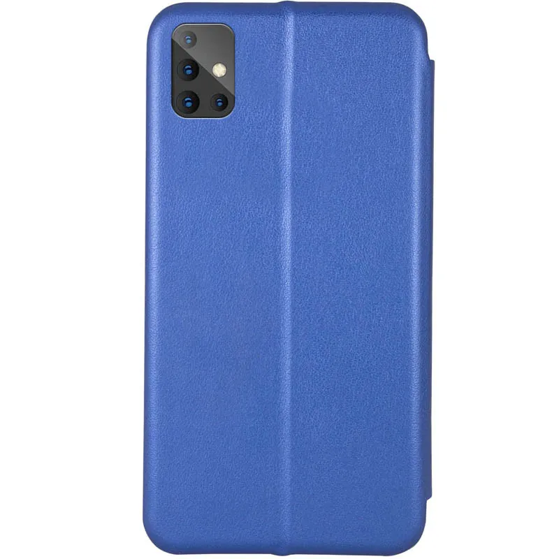 Шкіряний чохол-книжка Classy для Samsung Galaxy A51 Синій — фото 2