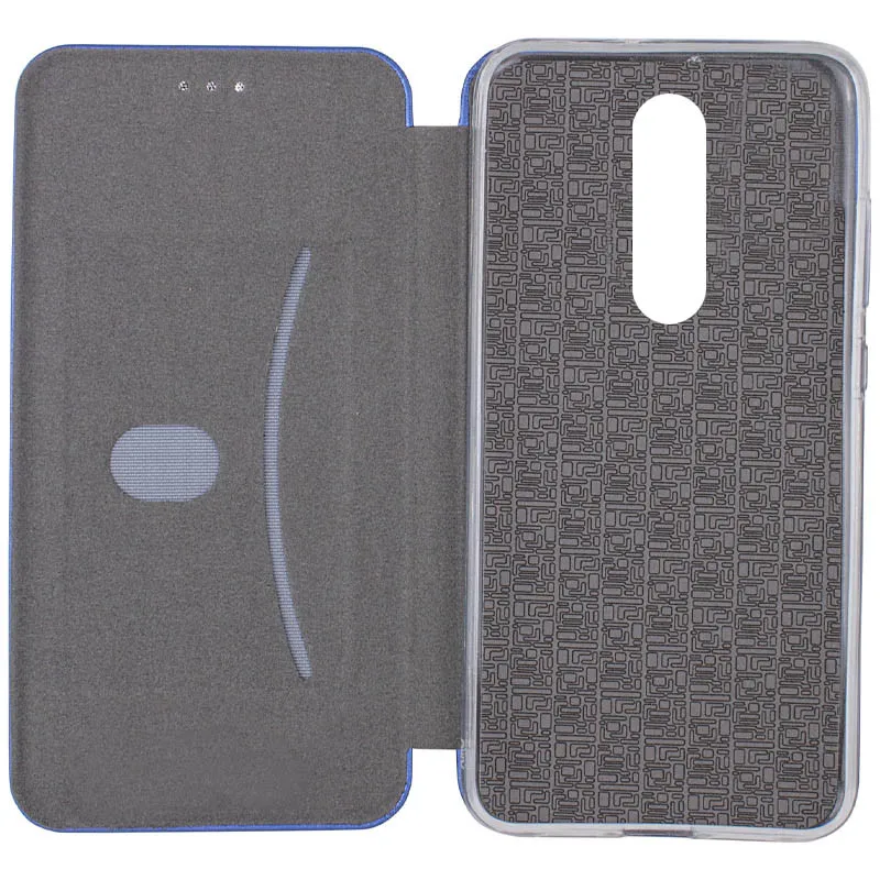 Шкіряний чохол-книжка Classy для Xiaomi Redmi 8 Синій — фото 3