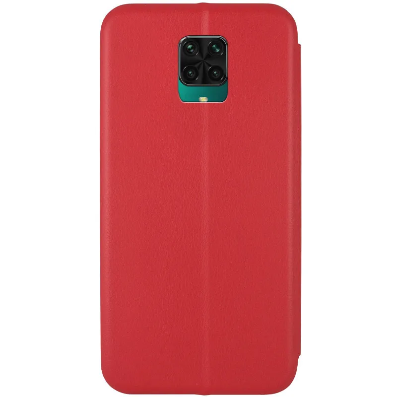 Шкіряний чохол-книжка Classy для Xiaomi Redmi Note 9s / Note 9 Pro / Note 9 Pro Max Червоний — фото 2