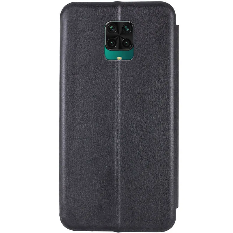 Шкіряний чохол-книжка Classy для Xiaomi Redmi Note 9s / Note 9 Pro / Note 9 Pro Max Чорний — фото 4