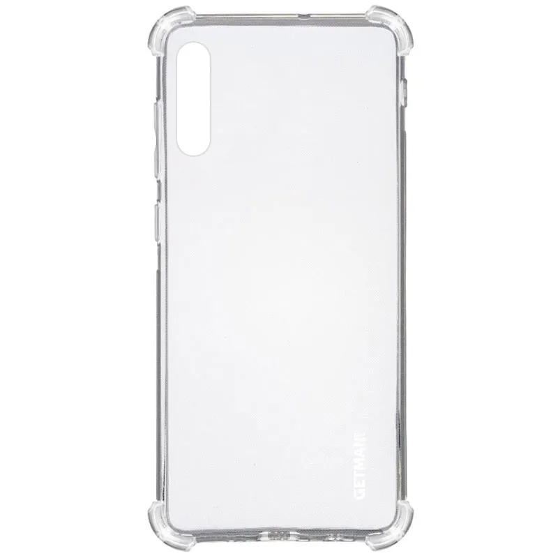 TPU чохол GETMAN Ease logo посилені кути для Samsung Galaxy A50 (A505F) / A50s / A30s Безбарвний (прозорий)