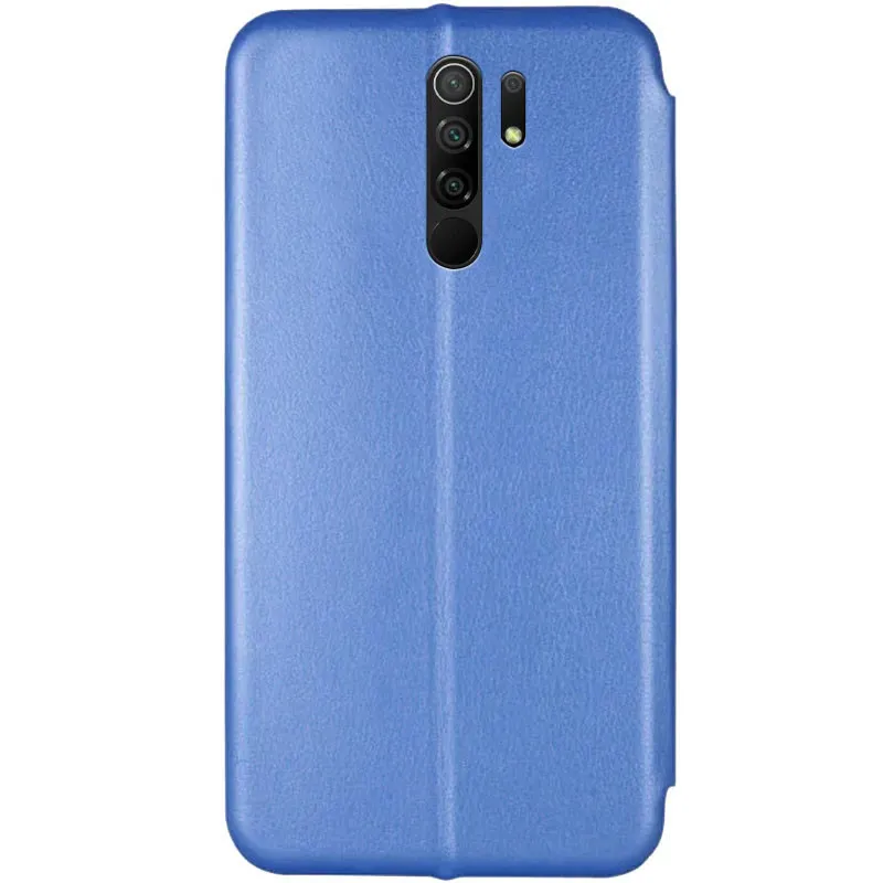 Шкіряний чохол-книжка Classy для Xiaomi Redmi 9 Синій — фото 2