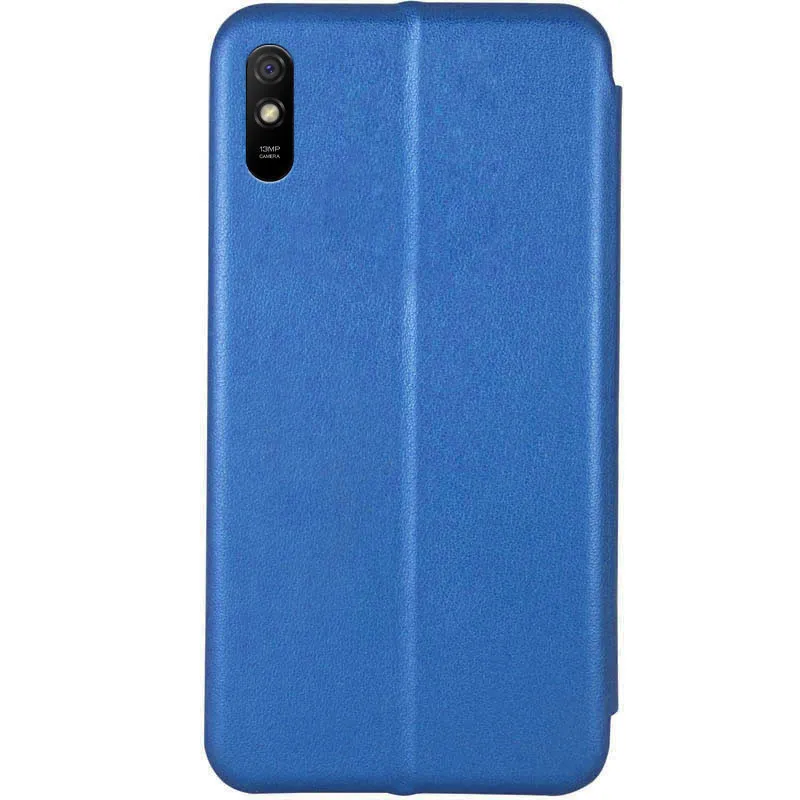 Шкіряний чохол-книжка Classy для Xiaomi Redmi 9A Синій — фото 2