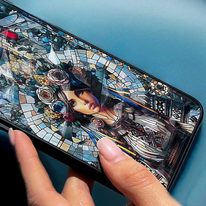 TPU+PC чохол Prisma Ladies для Xiaomi Redmi 9C Mosaic — фото 3