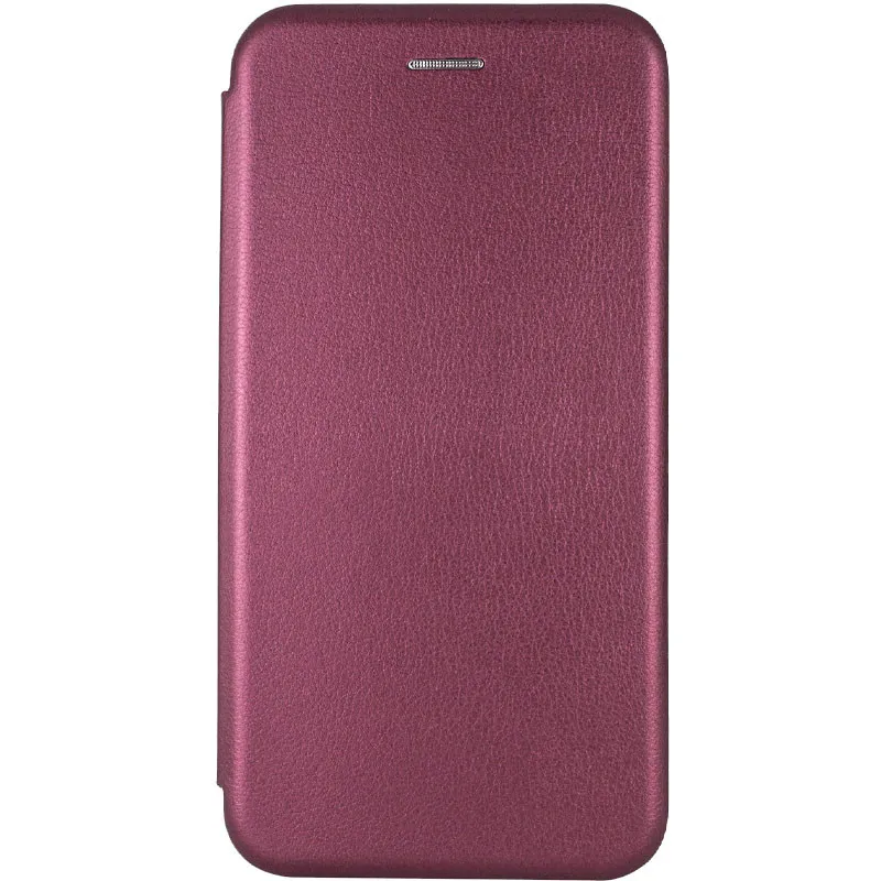 Шкіряний чохол-книжка Classy для Xiaomi Poco X3 NFC / Poco X3 Pro Бордовий