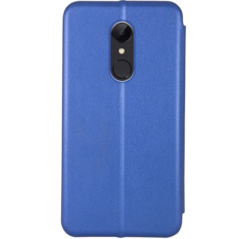 Шкіряний чохол-книжка Classy для Xiaomi Redmi 5 Синій — фото 2