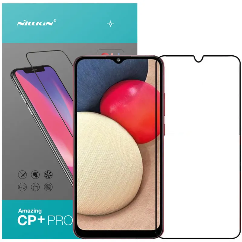 Захисне скло Nillkin для Samsung Galaxy A02s / A02 / M02s / M02 / A03s / A03 Core / A03 Чорний