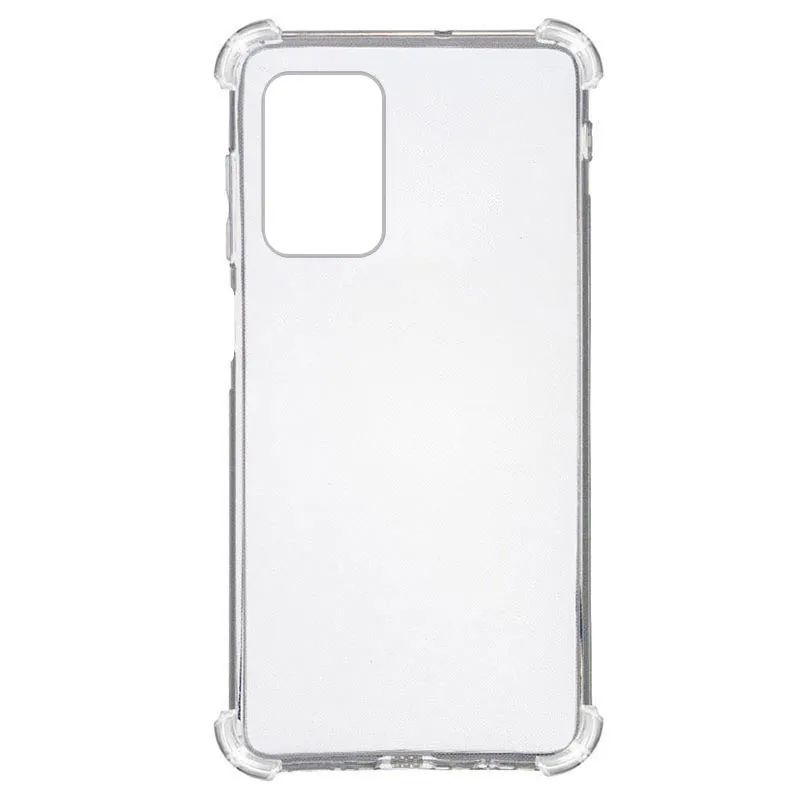TPU чохол GETMAN Ease logo посилені кути для Samsung Galaxy A32 5G Безбарвний