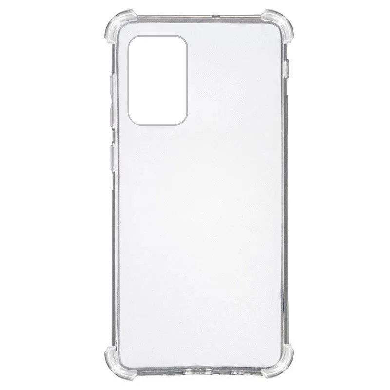TPU чохол GETMAN Ease logo посилені кути для Samsung Galaxy A32 4G Безбарвний