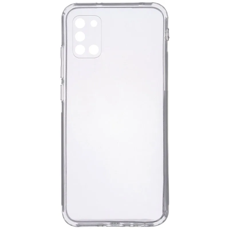 TPU чохол Epic Transparent 1,5mm Full Camera для Samsung Galaxy A31 Безбарвний