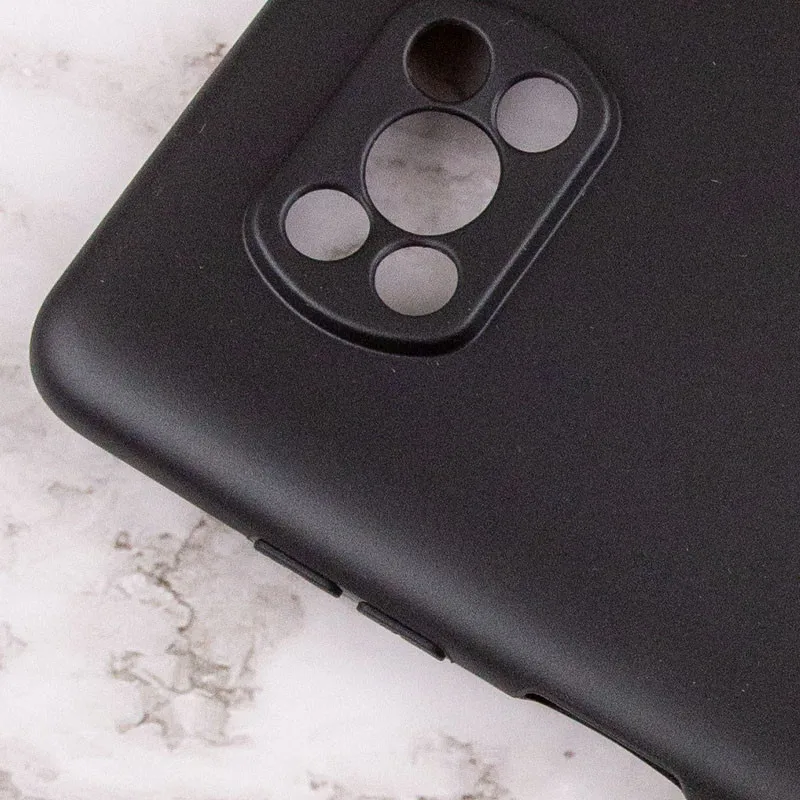 Чохол TPU Epik Black Full Camera для Xiaomi Poco X3 NFC / Poco X3 Pro Чорний — фото 3