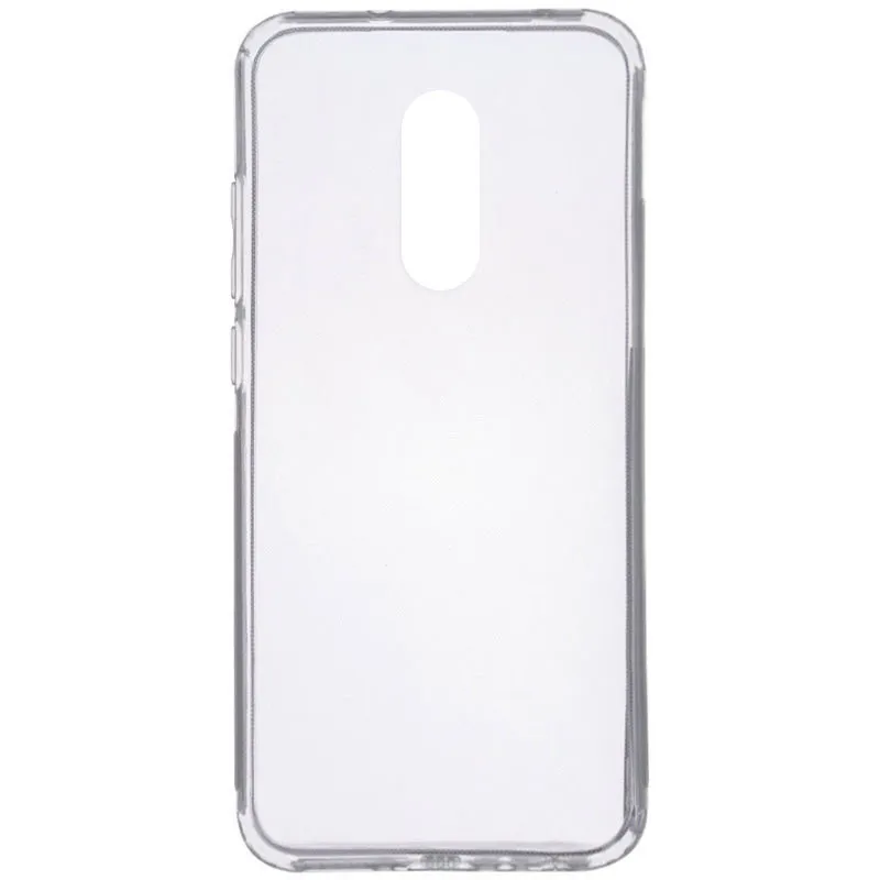 TPU чохол Epic Transparent 1,5mm для Xiaomi Redmi 5 Plus / Redmi Note 5 Безбарвний