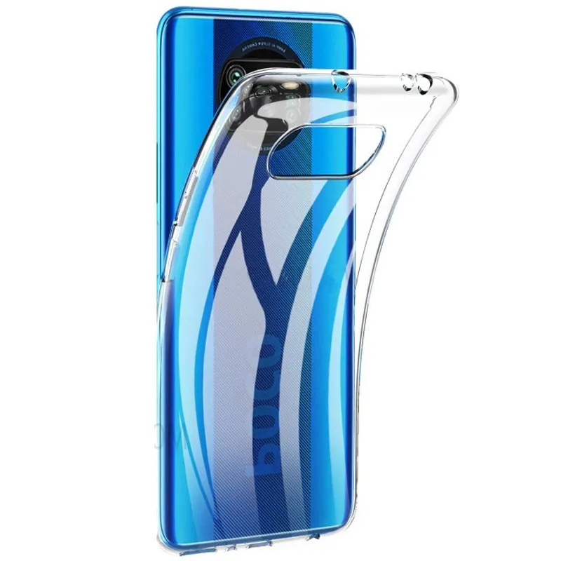 TPU чохол Epic Transparent 1,5mm для Xiaomi Poco X3 NFC / Poco X3 Pro Безбарвний