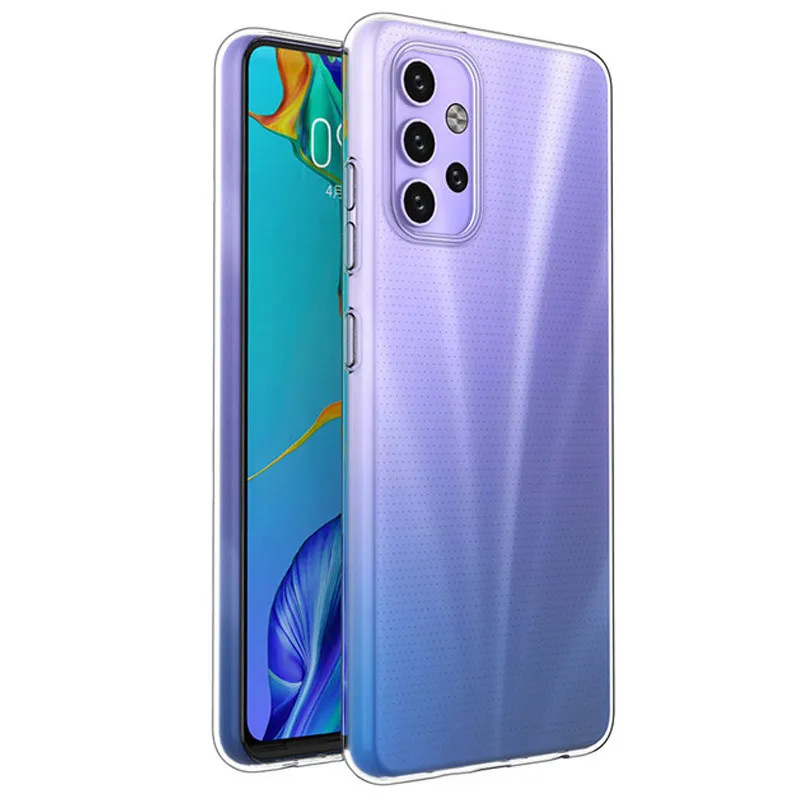 TPU чохол Epic Transparent 1,5mm Full Camera для Samsung Galaxy A32 4G Безбарвний