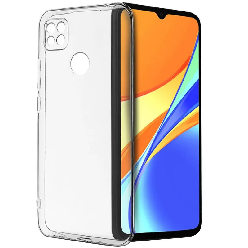 TPU чохол Epic Transparent 1,5mm Full Camera для Xiaomi Redmi 9C Безбарвний (прозорий)