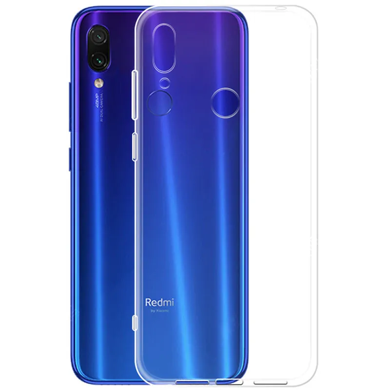 TPU чохол Epic Transparent 1,5mm Full Camera для Xiaomi Redmi Note 7 / Note 7 Pro / Note 7s Безбарвний