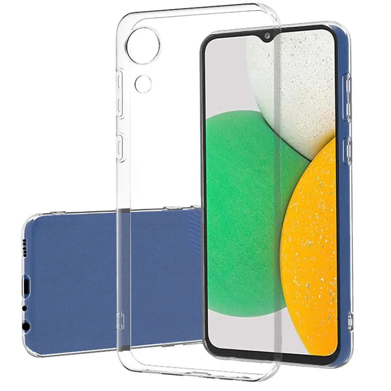 TPU чохол Epic Transparent 1,5mm Full Camera для Samsung Galaxy A03 Core Безбарвний