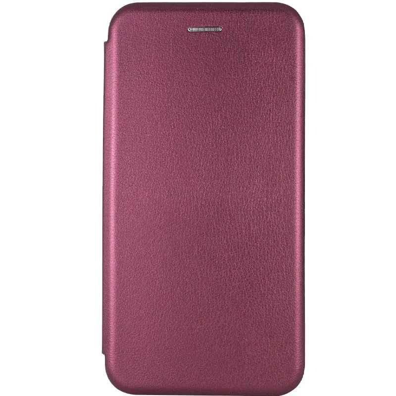 Шкіряний чохол-книжка Classy для Xiaomi Redmi Note 11 Pro 4G/5G / 12 Pro 4G Бордовий