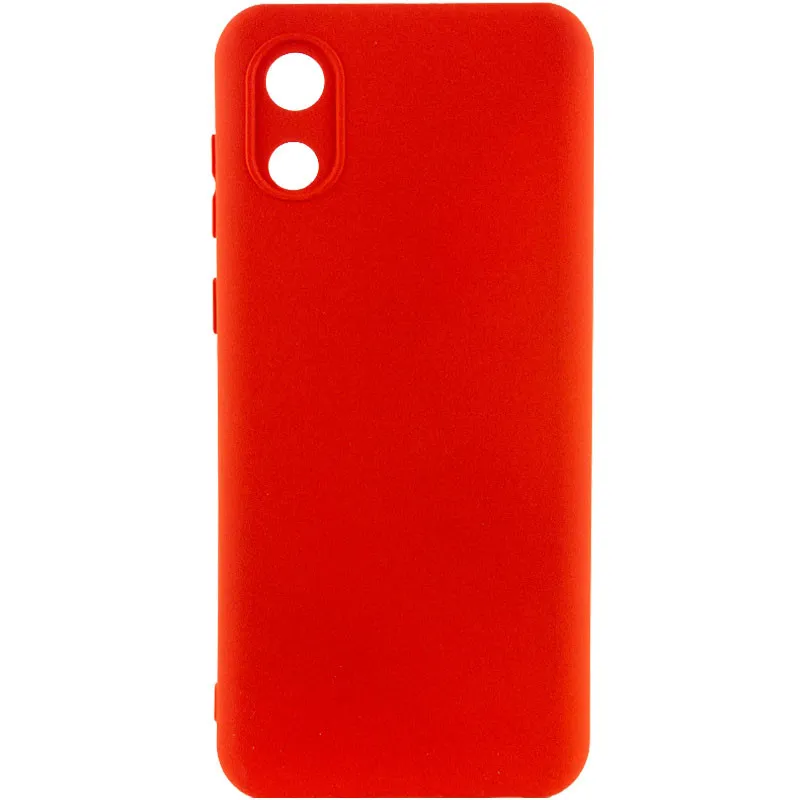 Чохол Silicone Cover Lakshmi Full Camera для Samsung Galaxy A03 Core Червоний / Red